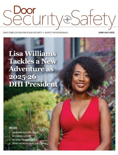 Door Security + Safety Magazine cover